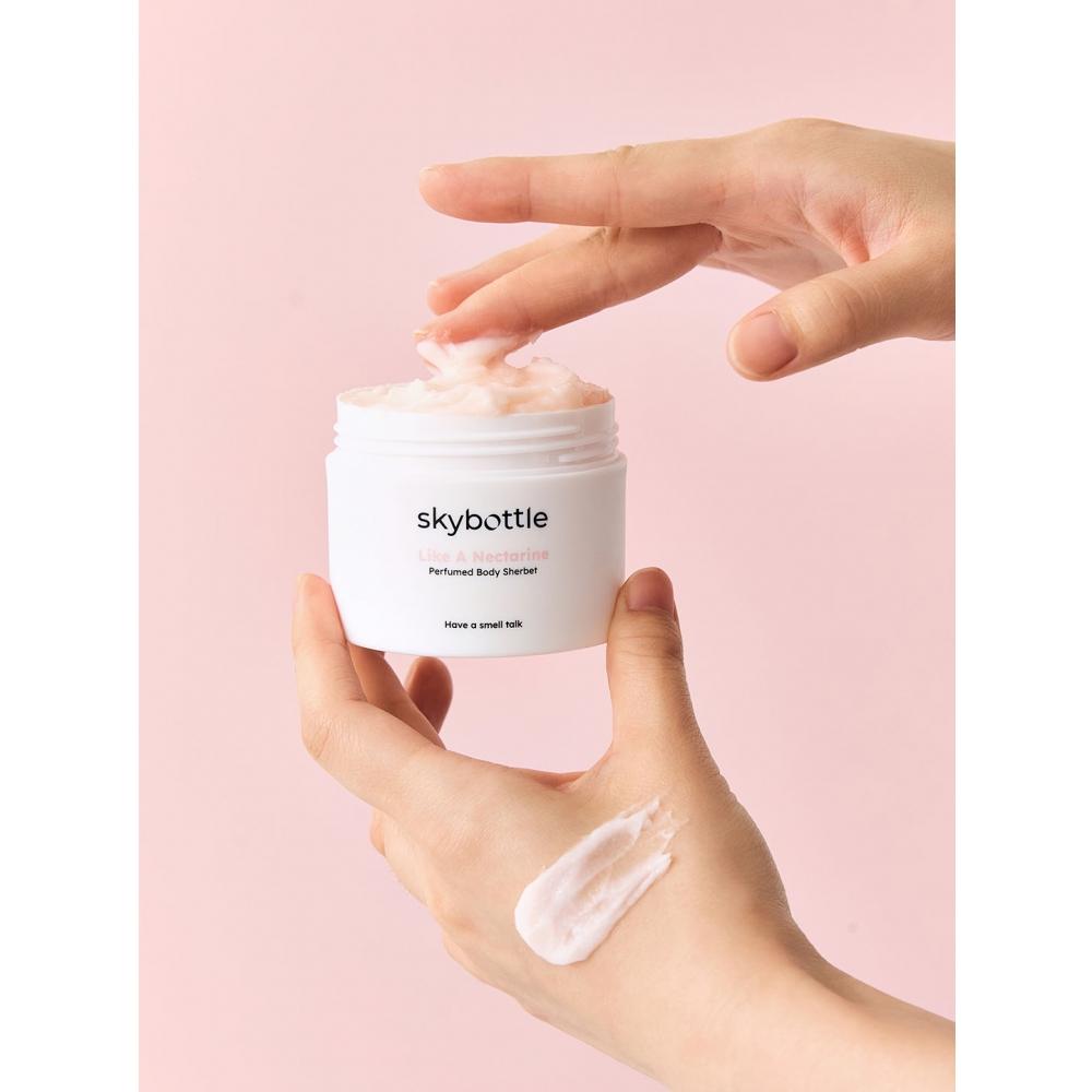 Sky Bottle Like Nectarine Perfume Body Sherbet 120 Ml