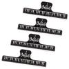 Set of 4 Music Clips, Sheet Music Clips, Piano Memo Clips, Music Book Holders, Sheet Music Clips with Keyboard Design, Keyboard, Music Stand (Black)