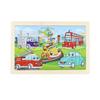 Wooden Animal Cartoon Jigsaw Puzzle Board - 30, 60, 98, 120-piece Toy for Early Childhood Education