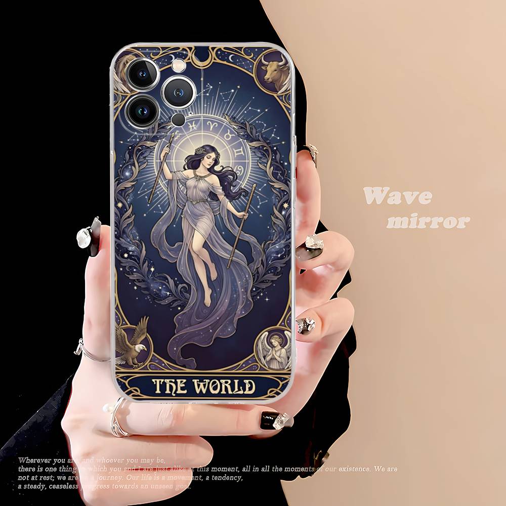 Divination Tools T-tarot Cards Phone Case For IPhone 17 16 14 11 12 13 15 Pro Max 14 Plus 17 Air Cover
