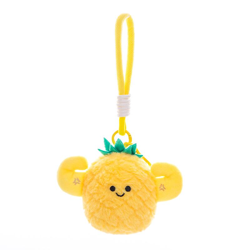 

Fruit Plush Toy Stuffed Keychain Banana Doll Kawaii Bag Pendant Gift Home Decor