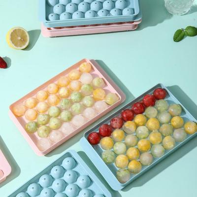 33 רשת מגש עגול קוביית קרח פלסטיק יהלום תבנית קוביית קרח מקרר תבניות עשה זאת בעצמך תבניות כדורי קרח כלי מטבח