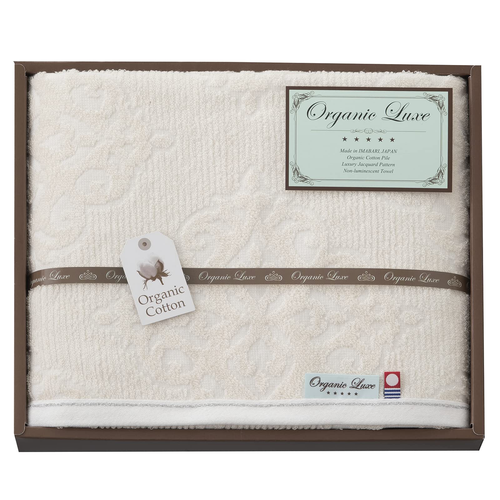 

Стиль Имабари Полотенце Банное Подарок 60 x 100 см Органический Люкс Сделано в Японии LU3027 Takisada-Osaka бежевый