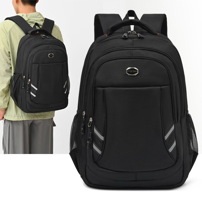School Bag Large Capacity Backpack Unisex Travel Laptop Bag Business Casual Bookbag