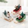 Retro Santa Claus Pendant Iron Cartoon Christmas Decorations Cute DIY Crafts Christmas Tree Ornaments Home 2026 New Year Gift