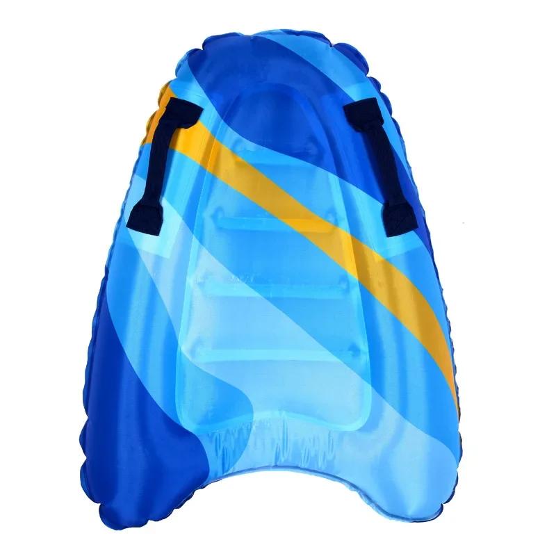 Outdoor inflatable surfboard portable bodyboard adult children swimming safe lightweight kickboard sea surfing wakeboard