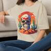 Sunset Skull T-Shirt Skull Tee - Gift for Boy Gift for Teen Gift for Girls Gift For Mom Gift for Dad Gift for Grandma Gift for Grandpa Tee