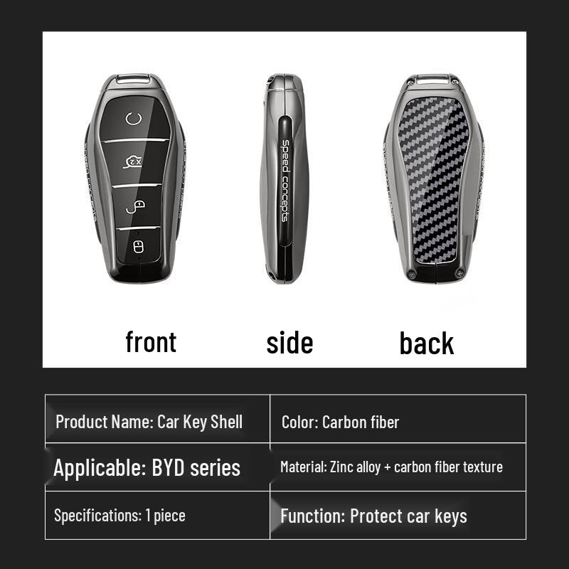 Compatible with BYD key cases: Song Plus, Qin D, Han EV, Yuan Pro, Tang, Seagull, Sea Lion, and Seal models.