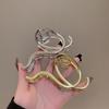 31Styles Metal Gold Silver Hair Claw Clips For Women Geometric Cross Snake Girls Jaw Clamps Punk Korea Hairwear Accessories