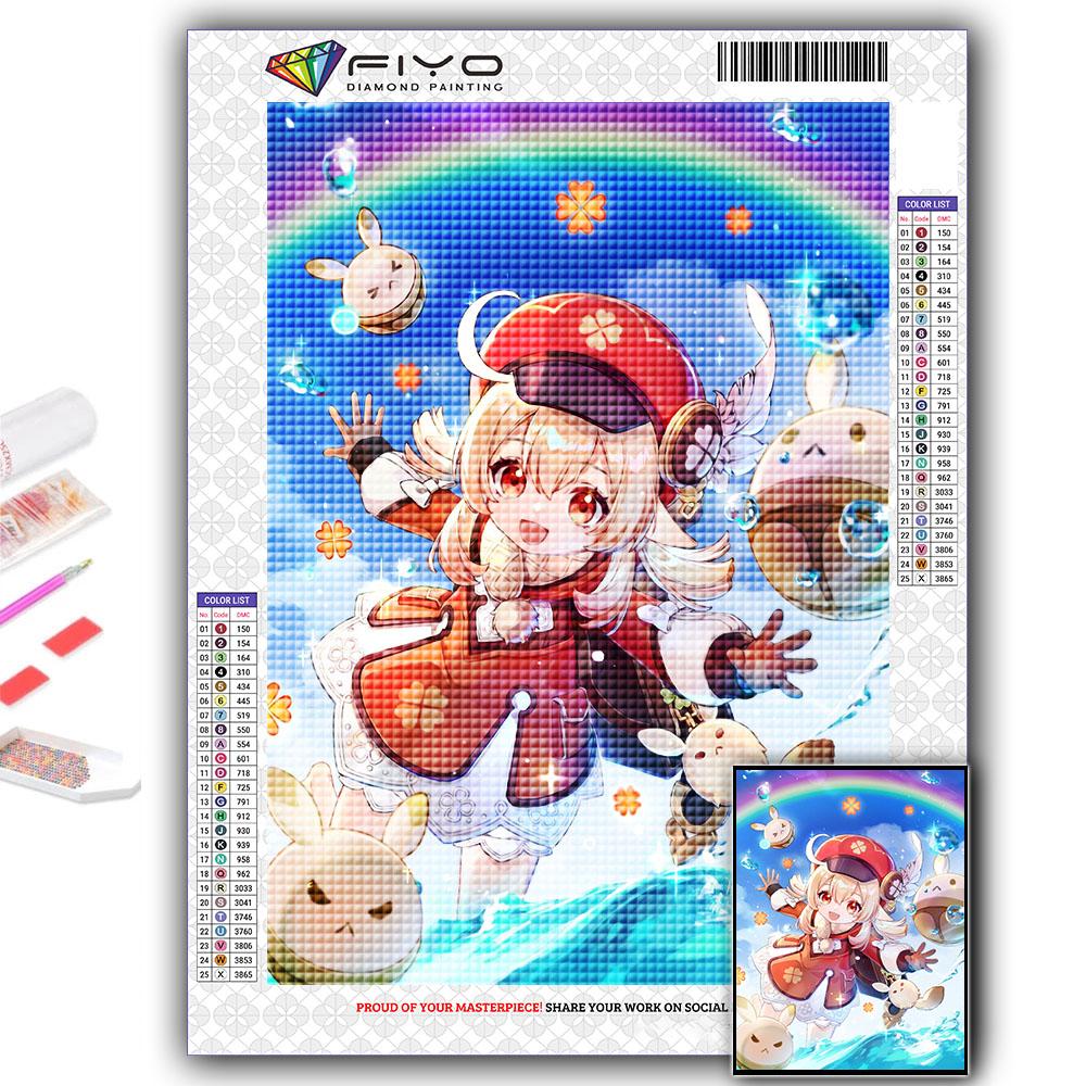 Diamond Painting Genshin Diamond Mosaic Craft Diamond Embroidery Painting