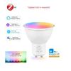 Ewelink GU10 WiFi Zigbee Smart RGB LED Spotlight Bulb APP Voice Control RGB CW WW Dimmable Lamp for Google Alexa AC 85-265V