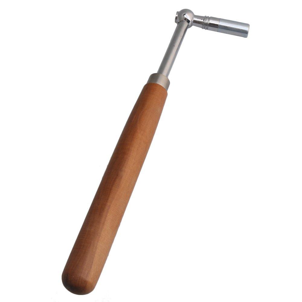 Yibuy 30cm Wooden Piano Tuning Durable Piano Tuning Tool Wrench,