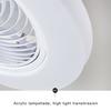 220V Remote Control APP Smart Ceiling Fan with Light Lamps Indoor Bedroom Modern Ultra-thin Decor 40W
