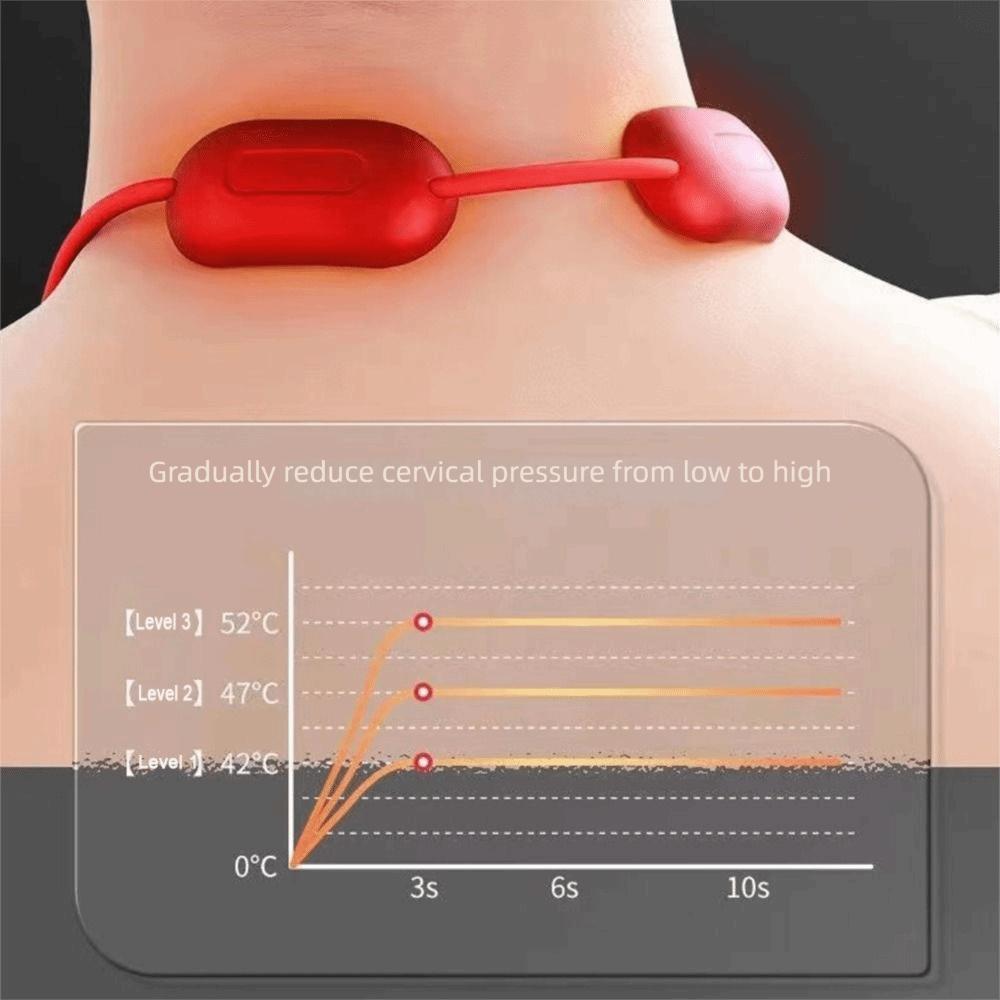 EMS Hanging Neck Massager Multiple Modes Smart Neck Massager Cervical Spine Massager  Neck Care
