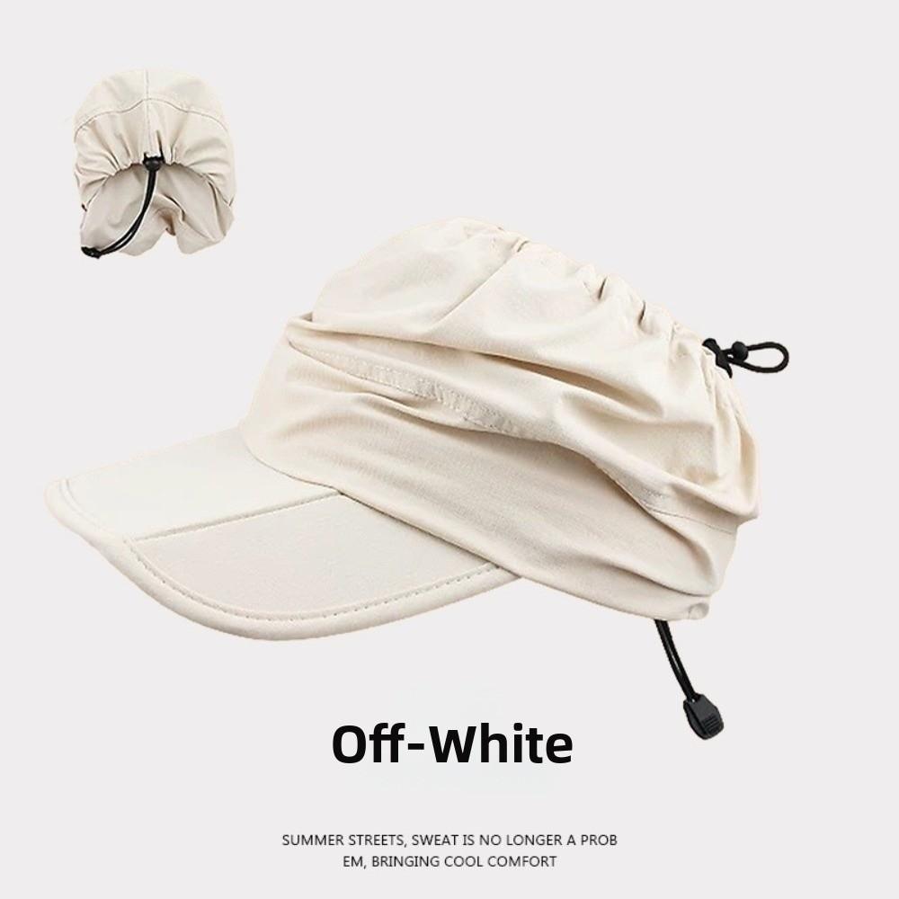 

Gifts Foldable Summer Outdoor Quick-drying Cap Adjustable Waterproof Open Visor Baseball Hat UV protection Sun Protection Cap