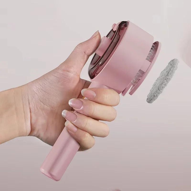 

Pet Spray Massage Comb One Click Fur Removal and Grooming Tool for Cat and Dog Cat Comb Cat Hair Comb Ultraviolet Sterilization розовый