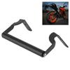 Motorcycle Navigation Bracket Kit Phone Holder GPS Front Stand Sturdy Durable Metal Black