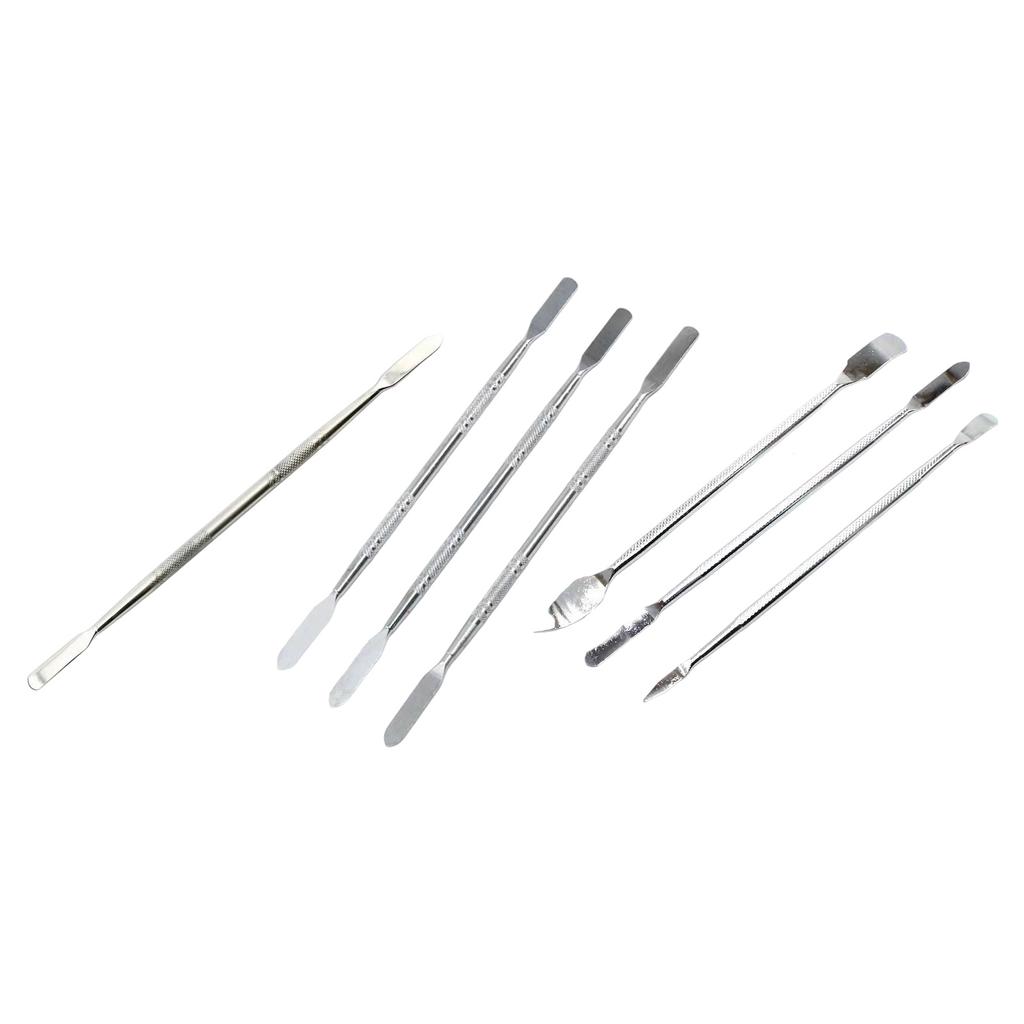 Steel Pry Bar Tool with Anti Slip Handle Durable Anti Rust Metal Pry Bar Upgrades for Electronics Repair & Maintenance