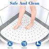 54x54cm Fan Shaped Bathroom Anti Slip Mat, Shower and Cooling Mat, Hotel Bathroom, Restroom, Shower Room, Floor Mat, Massage