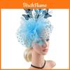 Braut-Schmetterlingsfeder-Kopfschmuck mit Vintage-Schleier für Hochzeiten und Brautschauen