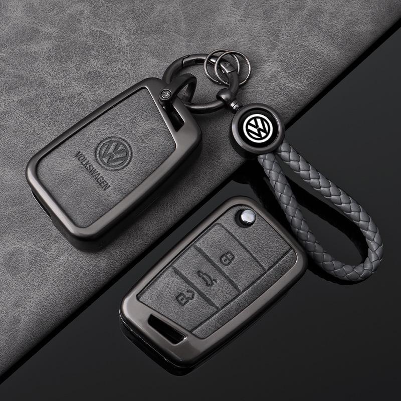 Compatible Volkswagen 14-20 Key Case: Zero Degree Bora Tayron Tiguan L Protective Car Key Shell