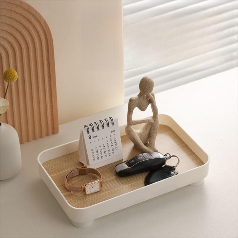 Multi-Function Dressing Table Cosmetics Box Clutter Storage Key Tray Office