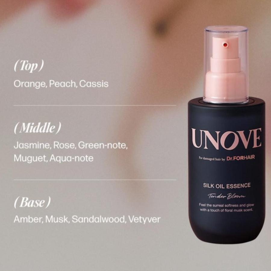 Unove Hedvábný olejový esence 70ml Tender Bloom dvojité balení