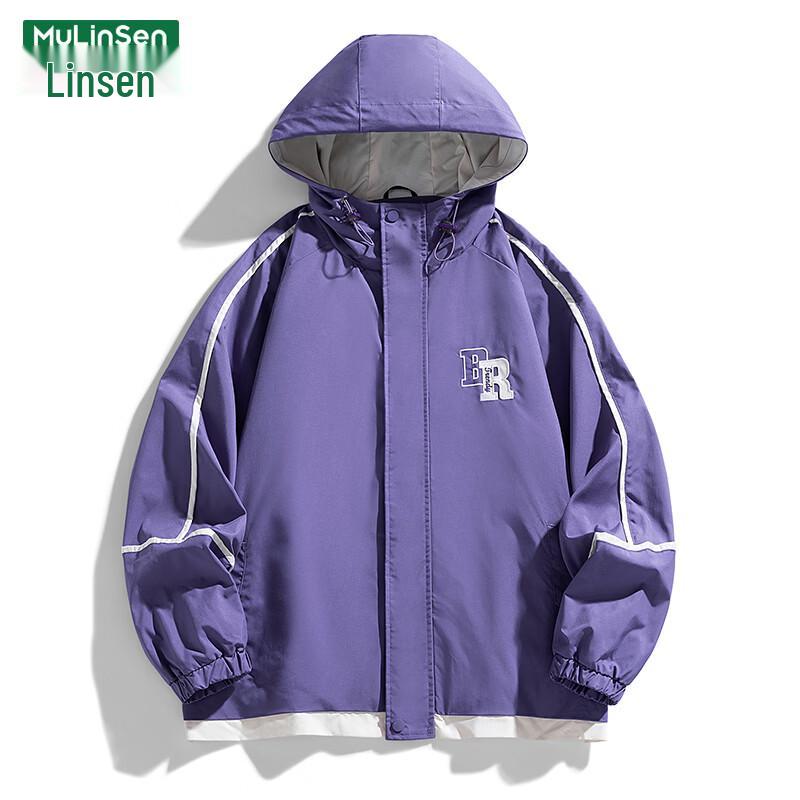 Женская весенняя свободная куртка с капюшоном MULINSEN M