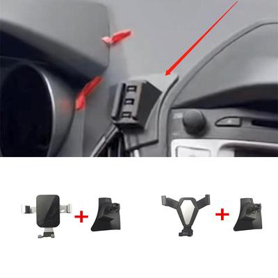 1Set ABS Material For 2010-2015 Hyundai IX35 Gravity Linkage Special Car Phone Holder Bracket Stand Mobile Support