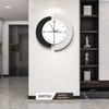 Living Room Creative Wall Clock Modern Light Luxury Clock New Style Clock Simple and Atmospheric Watch Wall Hanging Silent Home