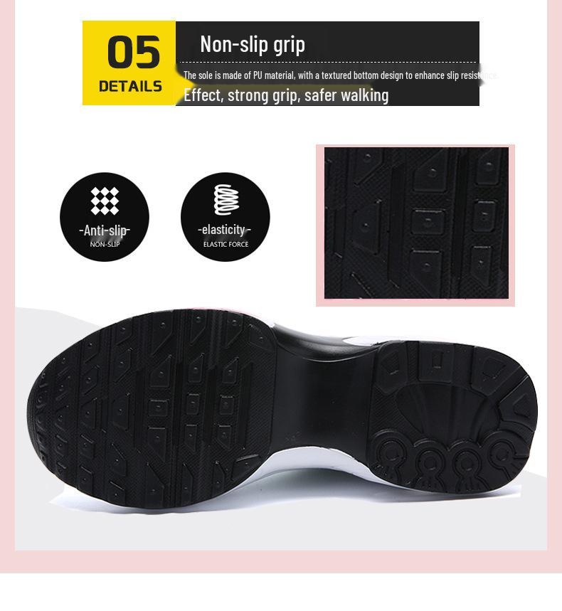 2025 Winter Women's Warm Cotton Sports Shoes - 8cm Height-Increasing, Casual & Invisible Lift Sneakers