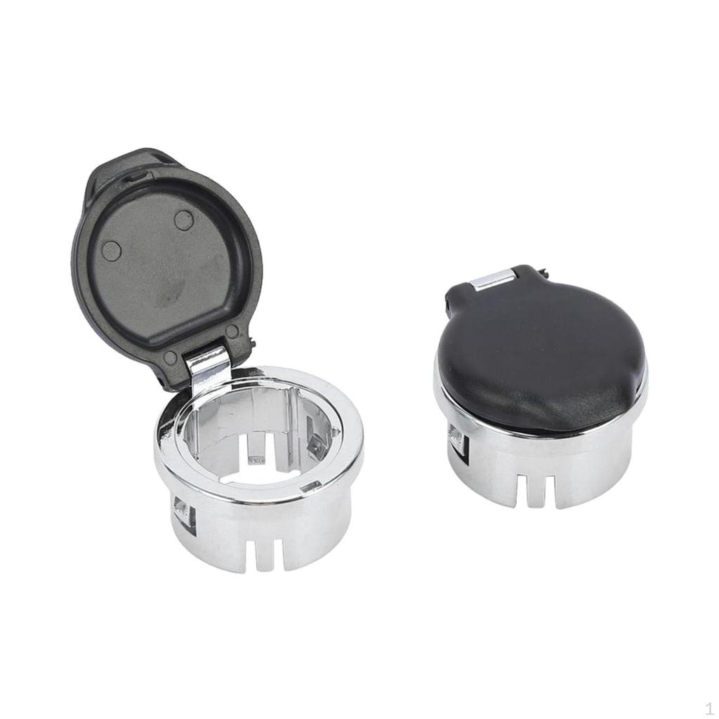 2Pcs Power Outlet Covers 12V Cigarette Lighter Plug Cover 20983936 Accessories Easy Installation