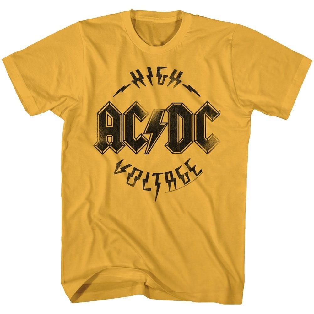 

AC/DC High Voltage Ginger Rock and Roll Music Band T-Shirt 3XL
