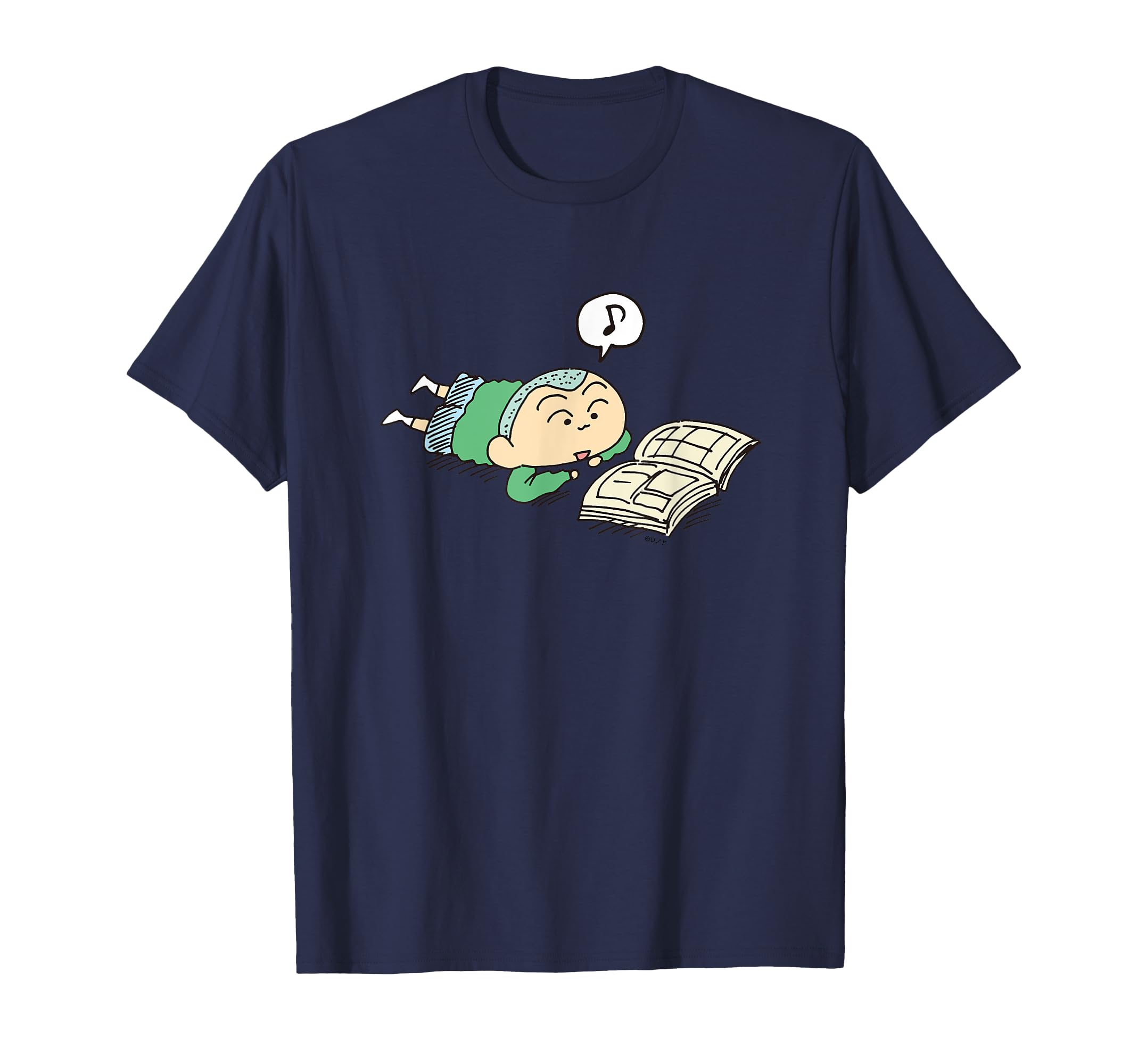 

Crayon Gokigen [Manga] Shin-chan Masao-kun T-shirt синій