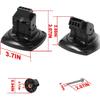 Quick Release Mounting Bracket Replacement for 000-10027-001 Suitable for Mark Elite Hook 3 4 5 TI5 TI7 Simrad GO5