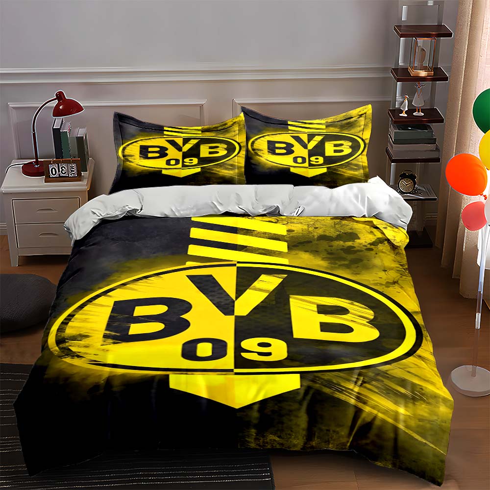 

Yellow BVB 09 logo. Bedding sets Duvet cover sets Duvet covers Pillowcases(1 * Duvet Cover 2 * Pillowcases, without duvet insert) 135x200cm