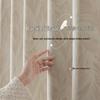 High-End Blackout Feather Jacquard Chenille Curtains for Bedroom, Balcony & Living Room