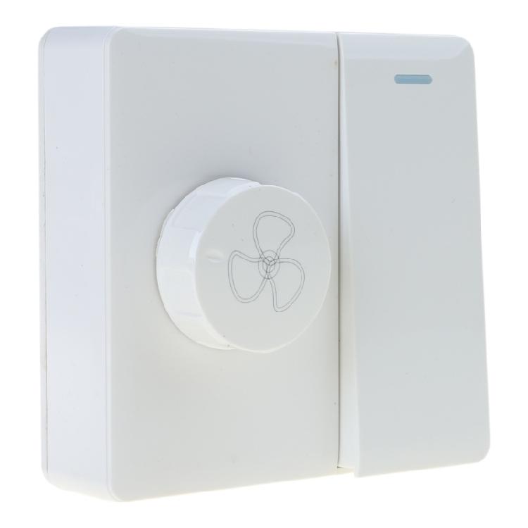 

86 Type Speed Adjuster for Ceiling Fan Easily Speed Adjustment with 1 Switches 1 білий