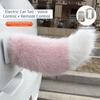 Rechargeable Sound Activated Moving Tail Fluffy Plush Electric Moving Tail  Car Exterior Decor