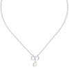 Metal Necklaces Women's Silver N1390PTCRS_D009