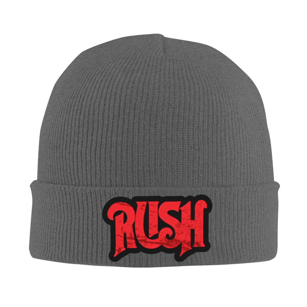 Rush Band Knit Hat Beanie Hats Outdoor Sport Head Wrap Unisex Women Bonnet Hats Autumn Winter Custom Fashion Caps Gift