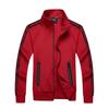 Jachetă sport casual nouă, caldă, ușoară și respirabilă pentru bărbați și femei, cu fermoar în față și guler, versiune lejeră, jachetă de bună calitate