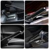 Easy to Install Handbrake Cover Aluminum Ergonomic Brake Handle Cover Simple to Operate for Enhances Driving Pleasure