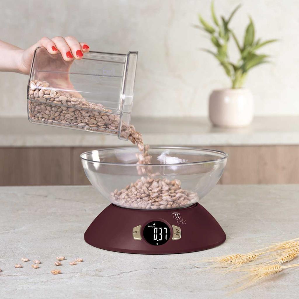 Kitchen Scale With Bowl Berlinger Haus Bh-9615 Leonardo