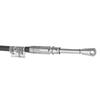 Hydraulic distributor control cable - Indemar system, L-1000 mm, (fork)