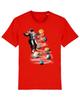 Astronaut Space Christmas Tree T-Shirt Mens Womens Tees Top Planets Funny Universe Earth Stockin