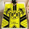 Borussia Dortmund Flanelldecke, Hohe Qualität, Bequem für alle Jahreszeiten, Heimdekoration, Wärme und Komfort