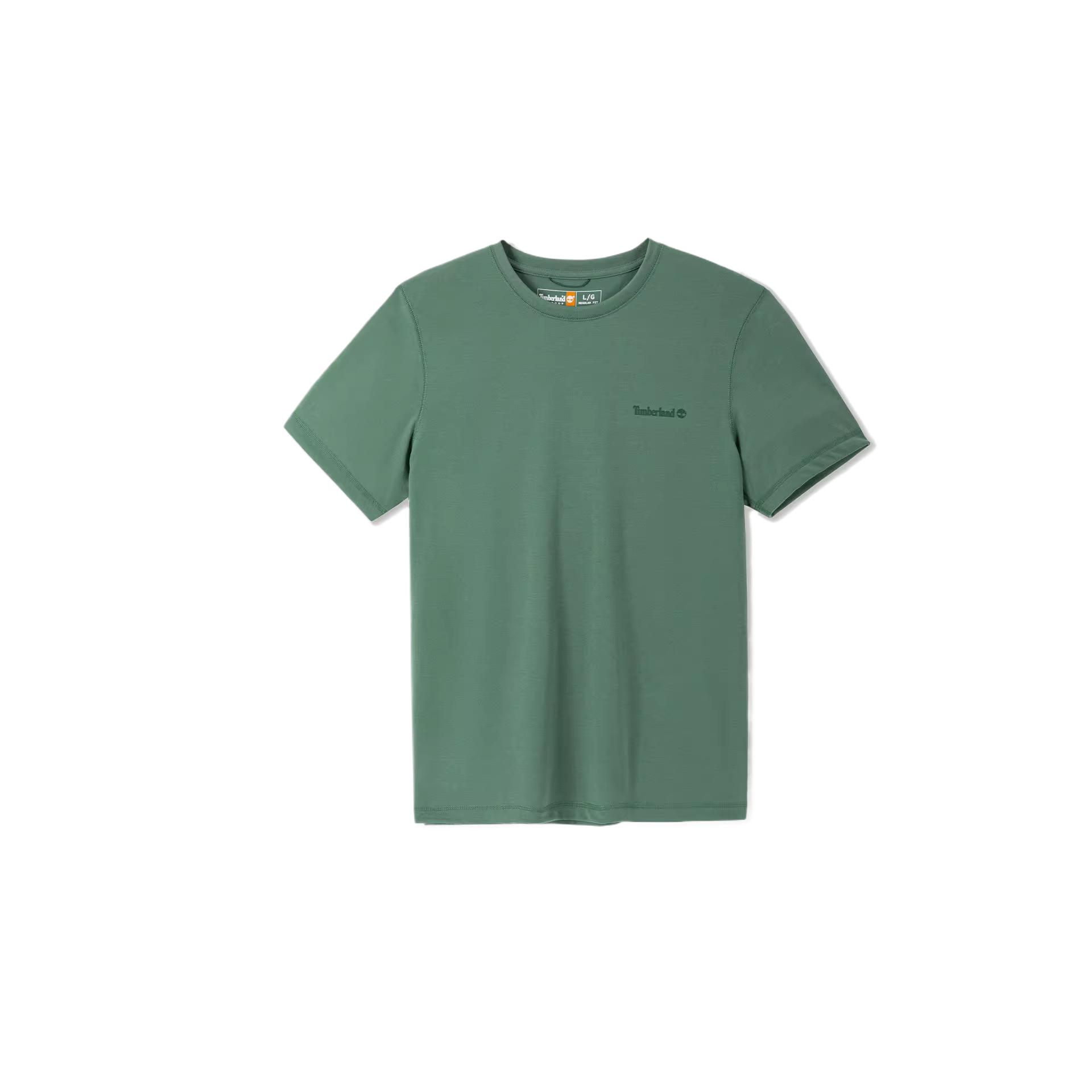 Timberland SS26 Solid Moisture-Wicking Breathable Quick-Dry T-Shirt Men Tops A6ASVA6Z S