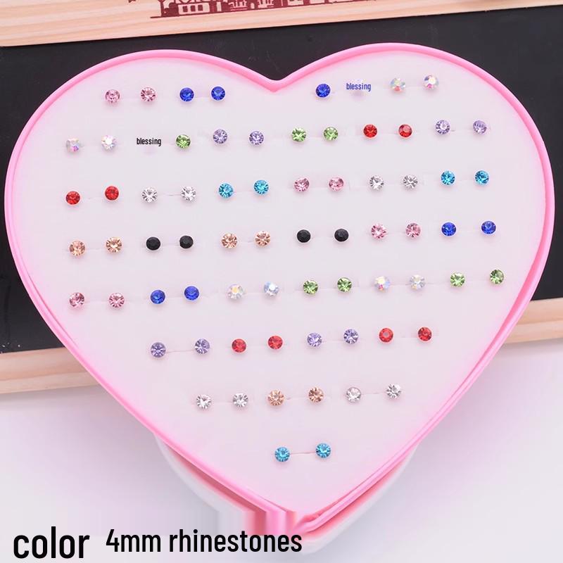 

Комплект из серег из смолы Temperament Love для женщин