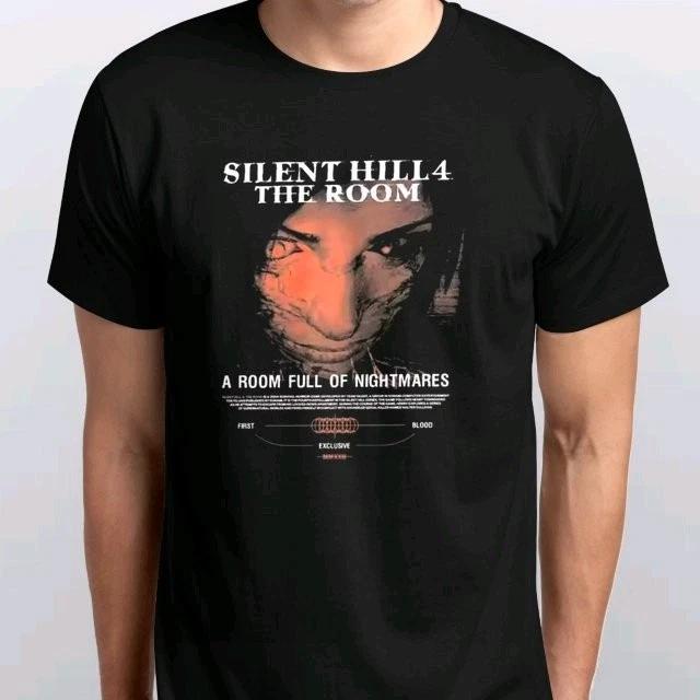 Silent Hill 4 T shirt TSHIRT S M L XL XXL 3 4 XL colours Black S